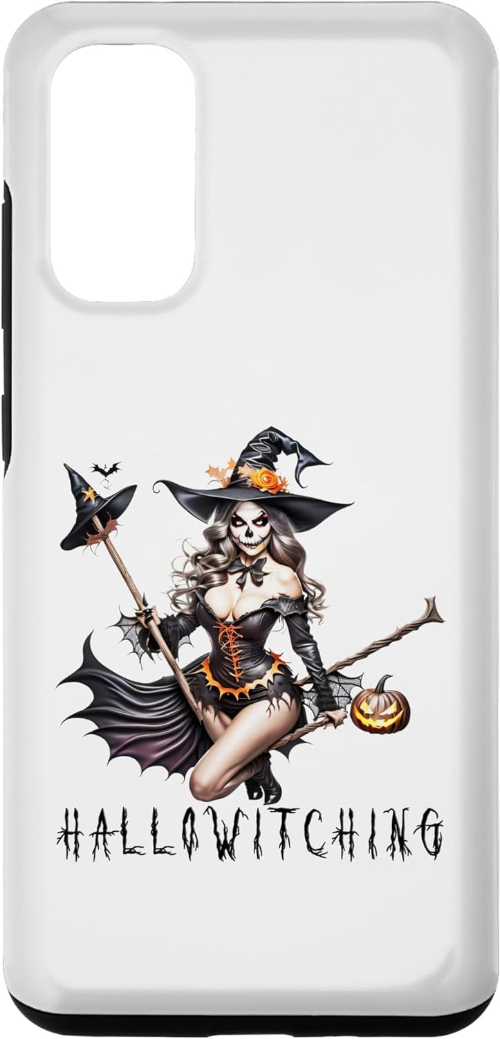 Tskinmood - Halloween - Hallowitching Night - Witch - Samsung Galaxy Cases-productor-mockup